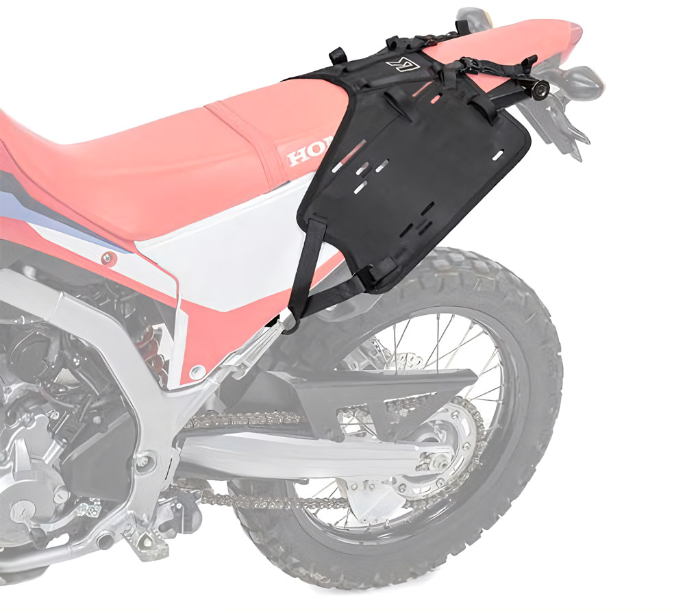 KriegaOS-BaseHondaCRF300LCRF300RallyMontagesystemfrOS-TaschenSilber