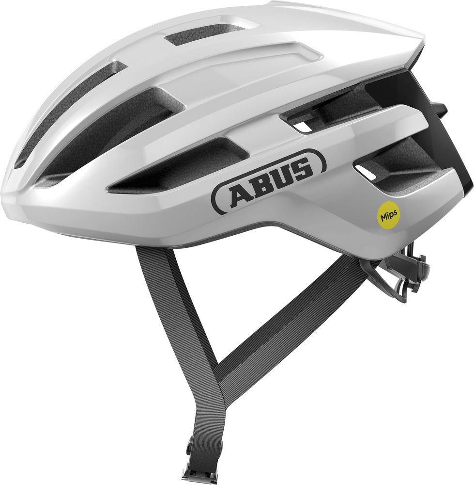 ABUSFahrradhelmRoadPOWERDOMEMIPS91958-ShinyWhite-S