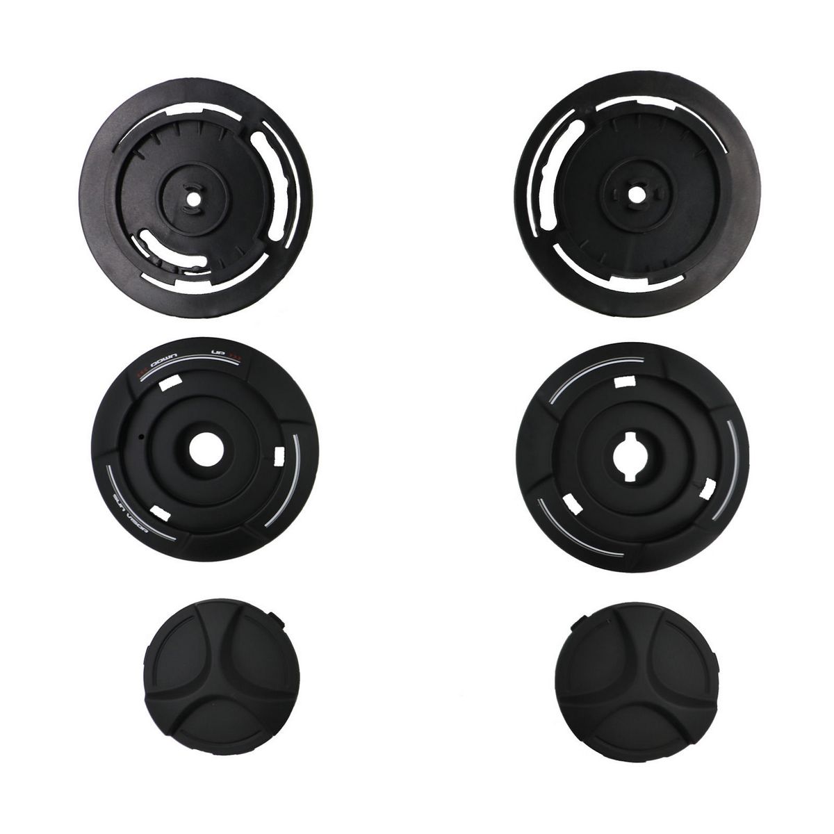 GermotVisierVisiermechanikinklSchraubenGM650