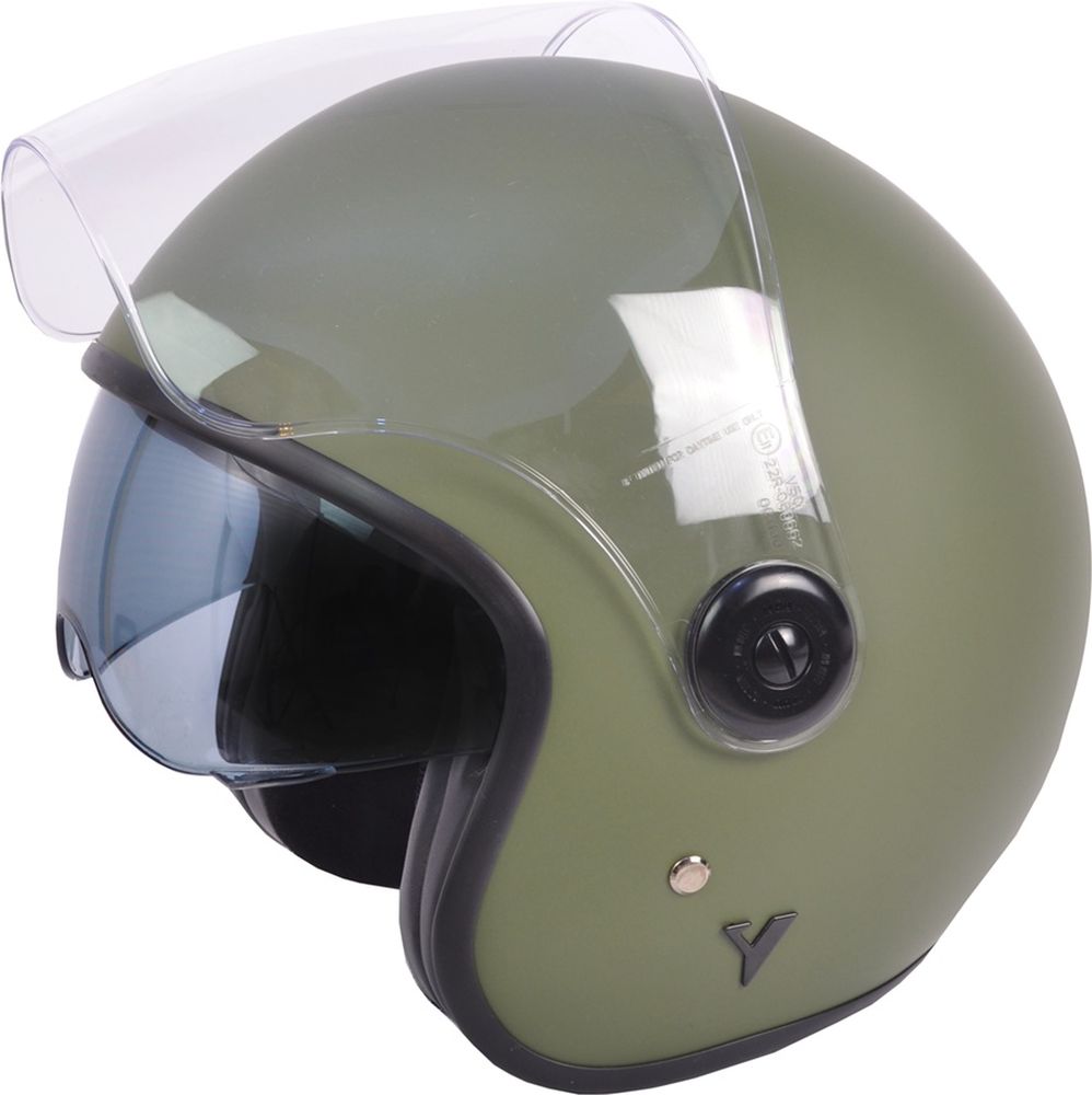 ByCityMotorradJethelmTheCityHelmetBYC0084MatteGreen-XS