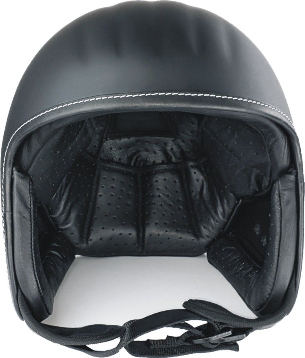 BoresHelmSRMSlight4FinaleLeder-JethelmMattSchwarzohneECE2205PrfungentsprichtnichtderStVO-3XL