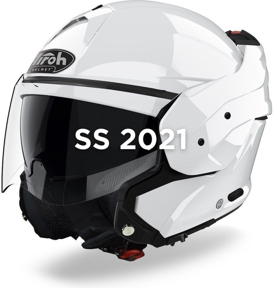 AirohKlapphelmMathisseWhiteGloss