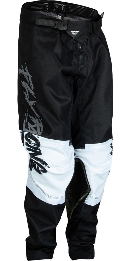 FlyRacingKinderMotorradOffroadHoseMX-PantsKineticYouthKhaos70302GreyBlackWhite-18