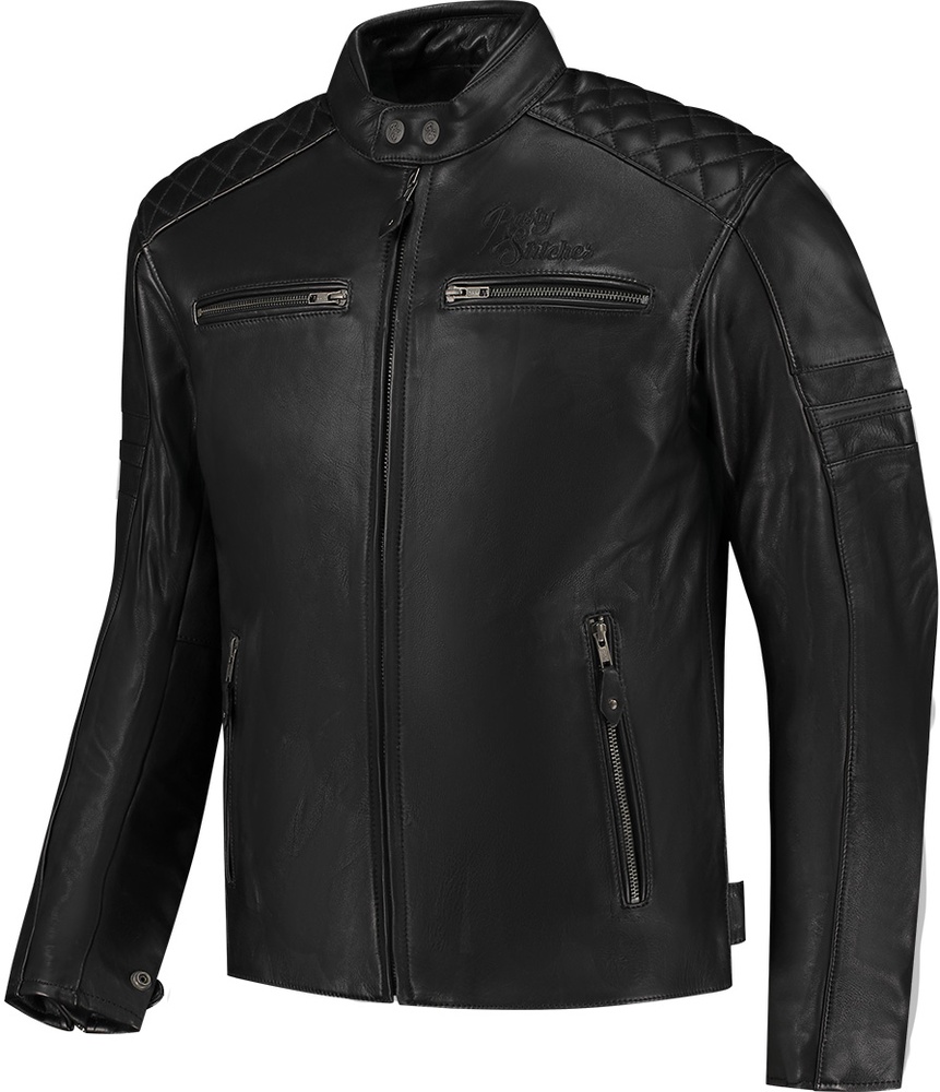 RustyStitchesMotorradJackeJariV268357Black-S