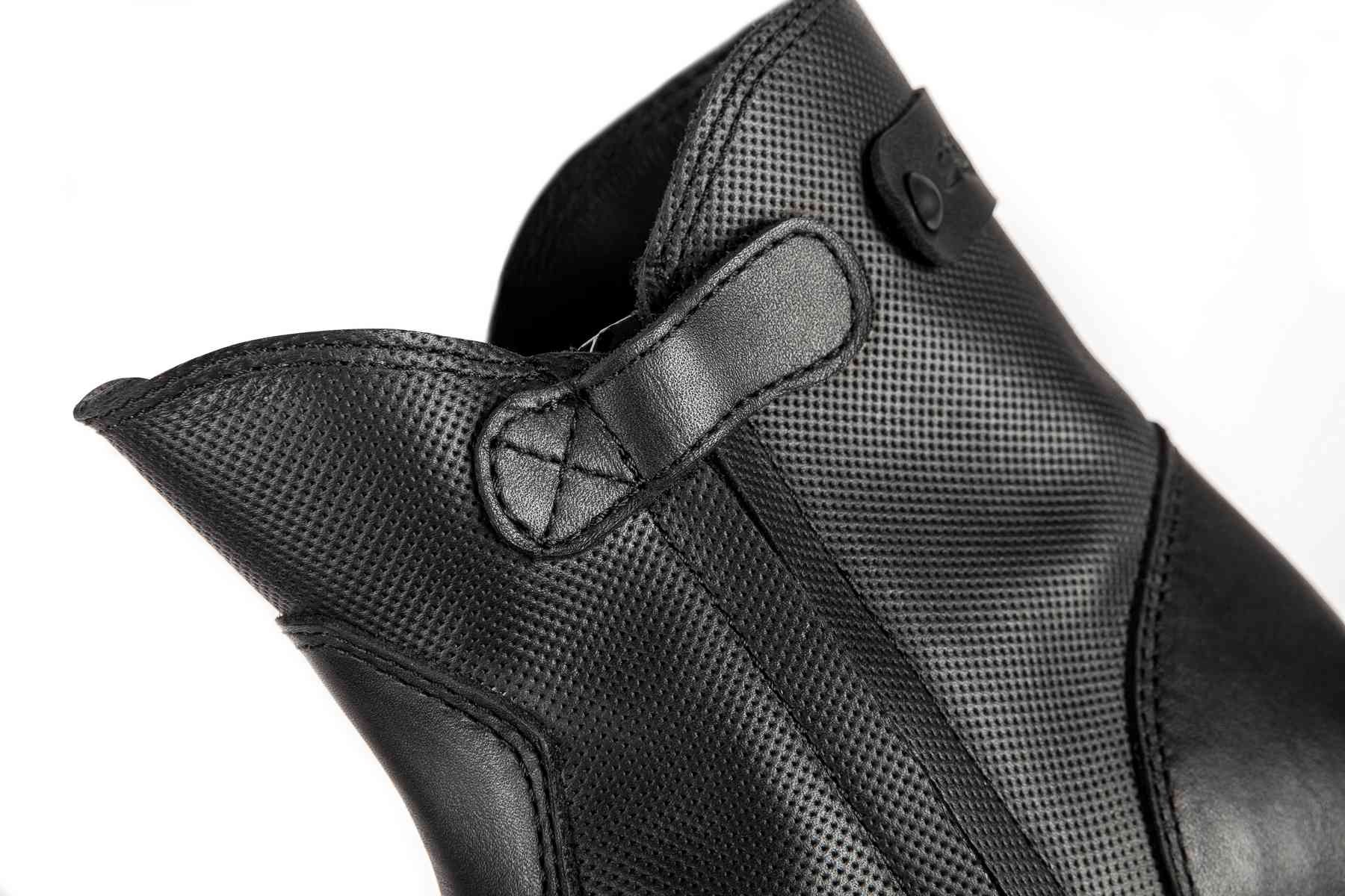 StylmartinMotorradSchuhePearlJDamenStiefeletteBlack