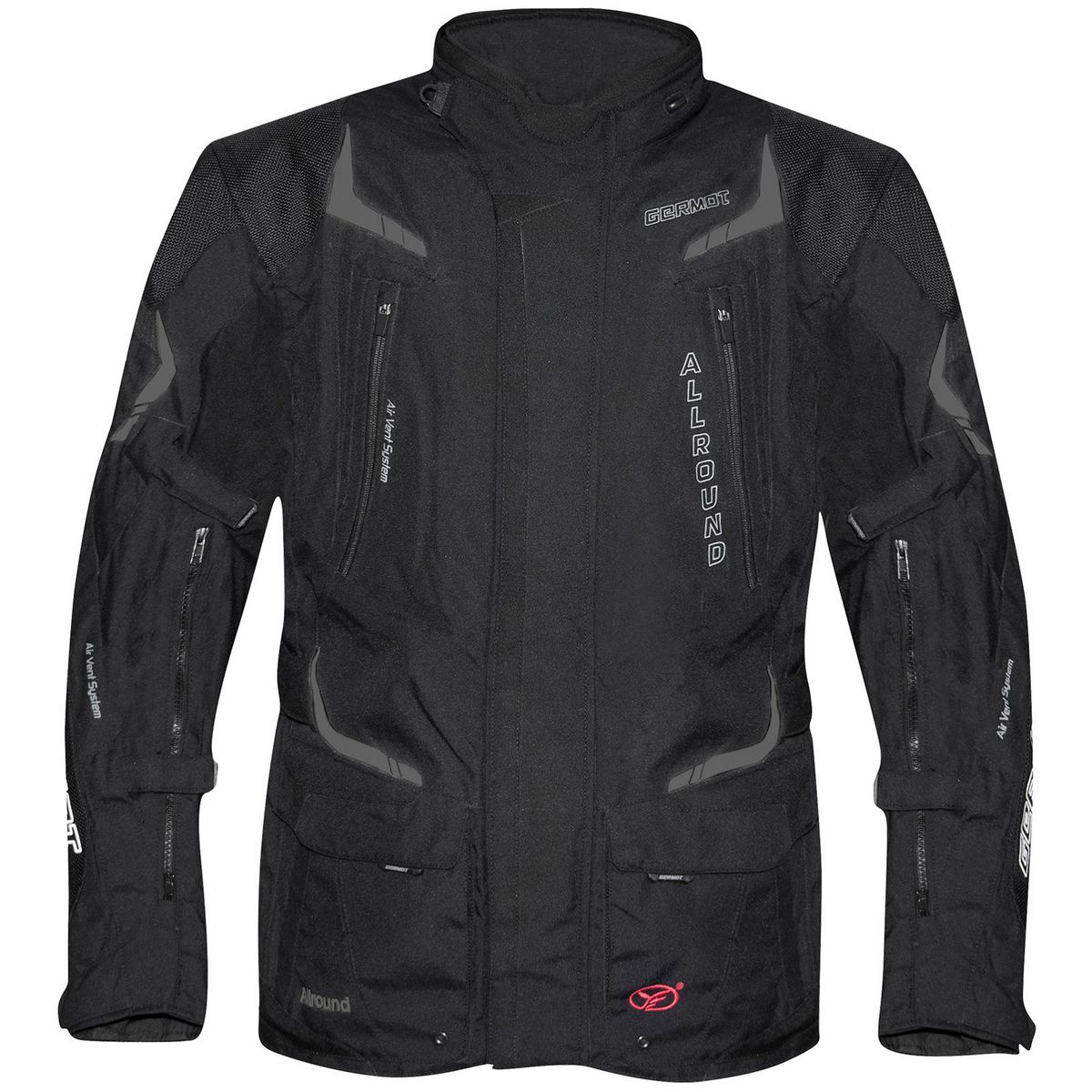 GermotHerrenMotorradJackeTextiljackeAllroundSchwarz