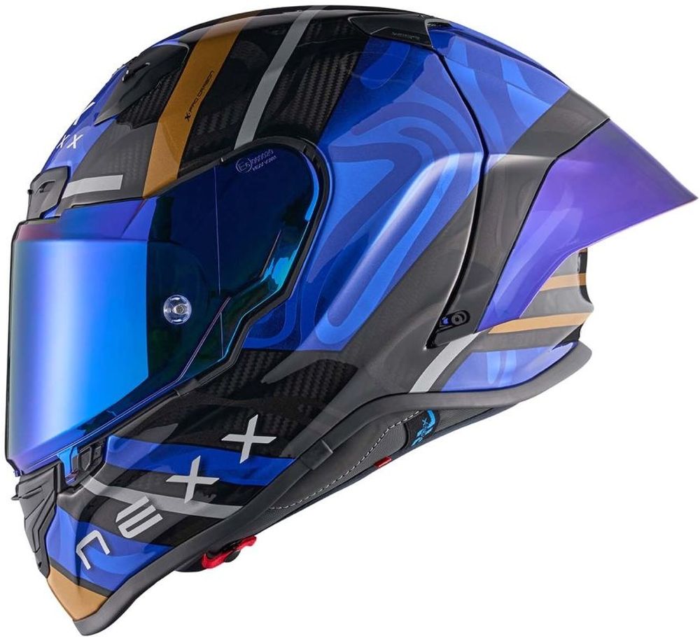 NexxMotorradIntegralhelmHelmetXR3RSwirlSky28915Blue-XL