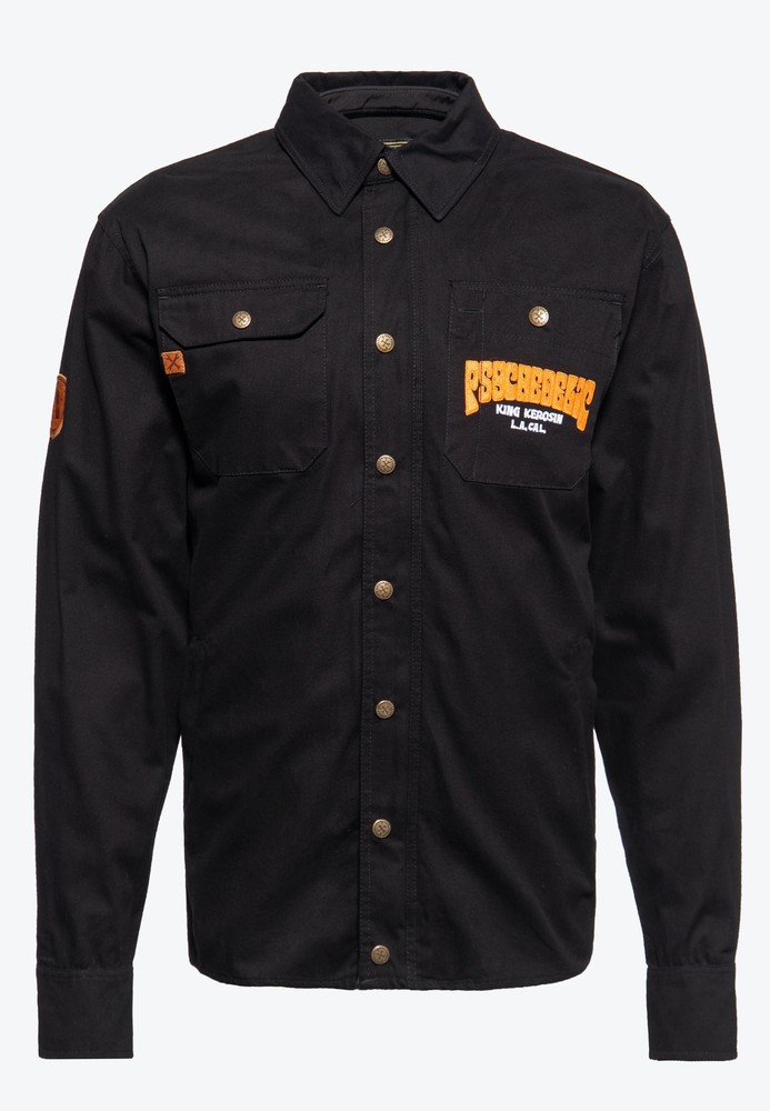 KingKerosinFunktionshemdKKI110002Schwarz