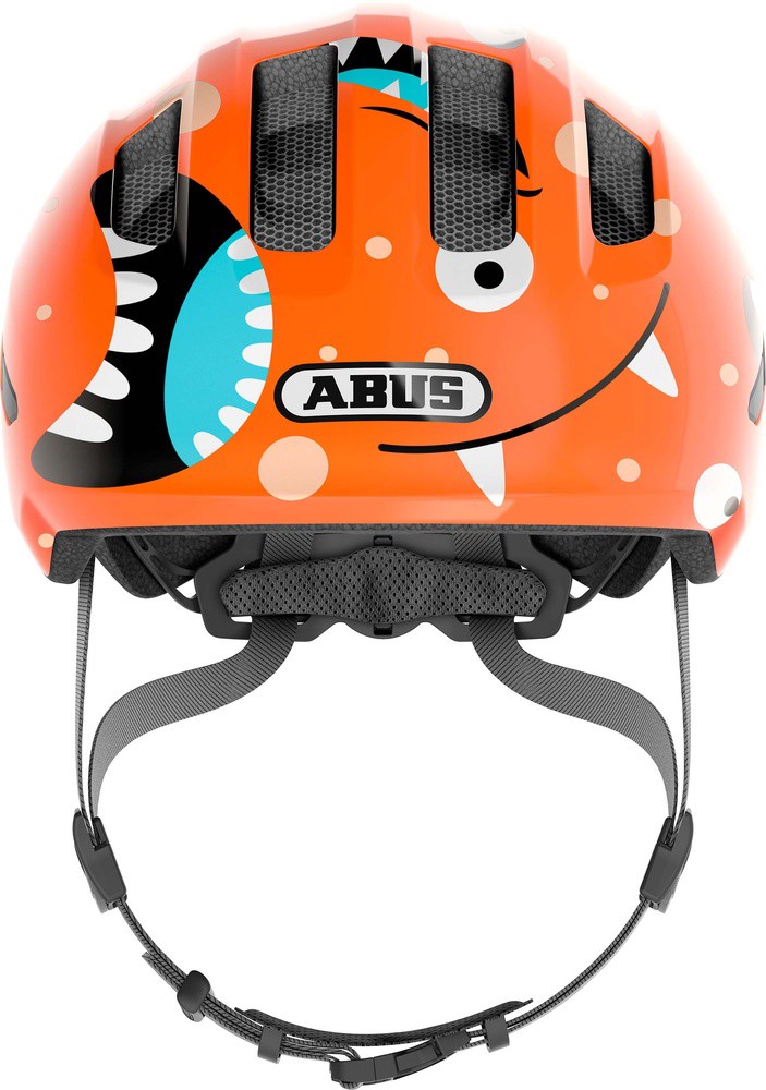 ABUSKinderFahrradhelmKidsSMILEY3067265-OrangeMonster-S