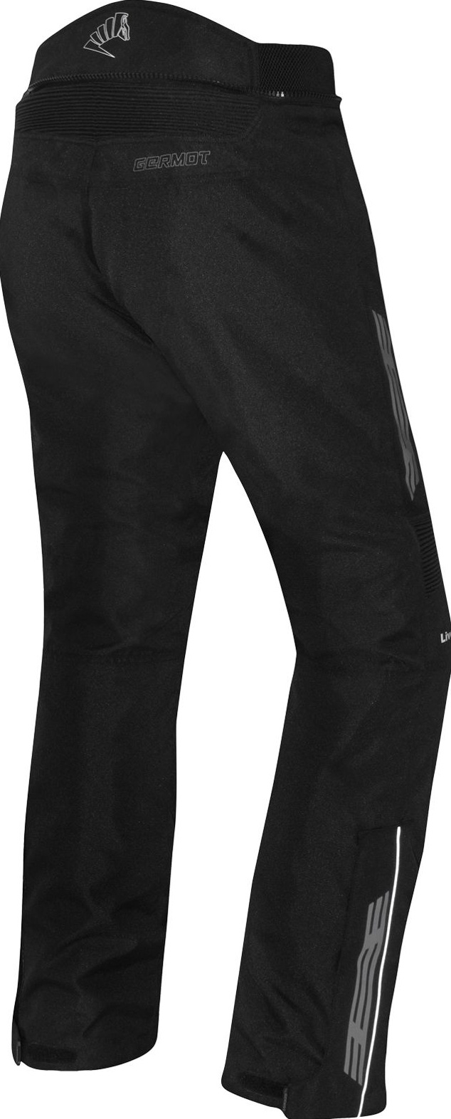 GermotMotorradhoseTextilhoseLivornoKurzHerrenSchwarz