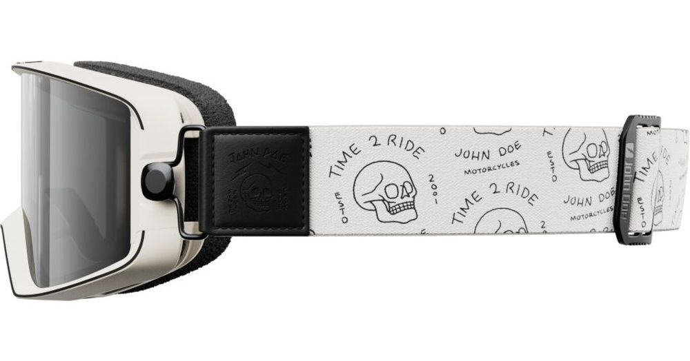 JohnDoeMotorradbrilleJohnDoeGoggleSkullJDGO1004