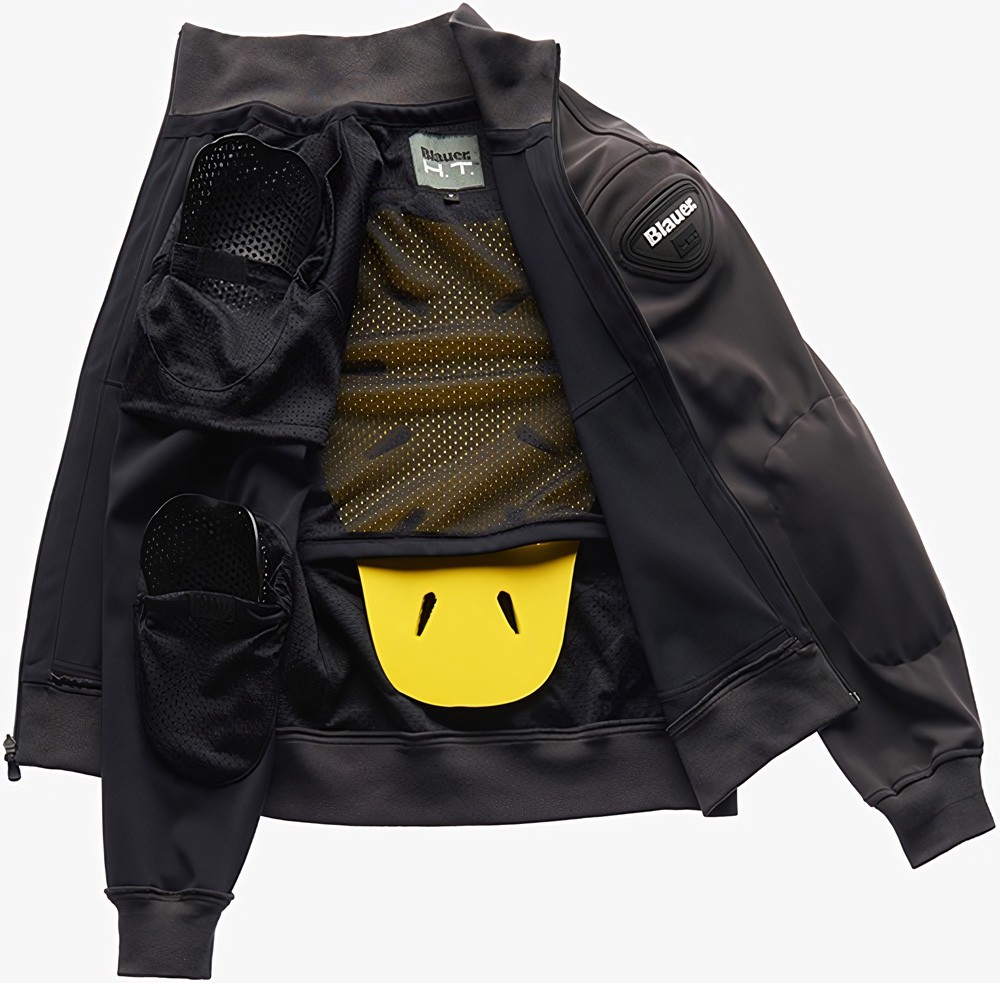 BlauerMotorradJackeEasyPro24600Antracite-S