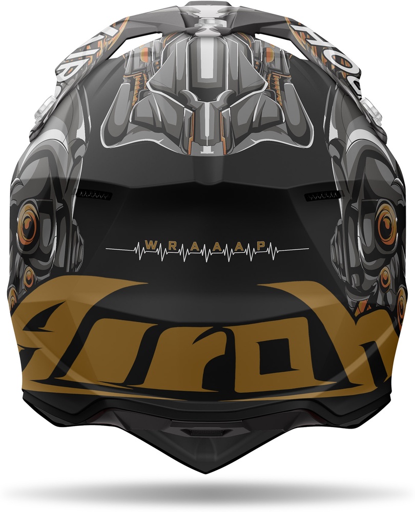 AirohMotorradCrosshelmWraaapCyborgAI40040090