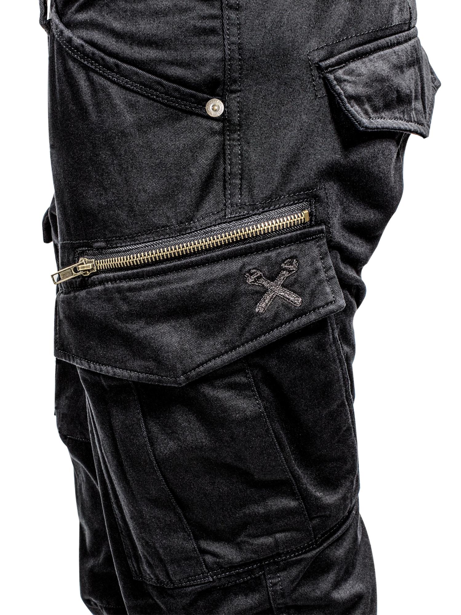 JohnDoeStrokerMotorradHoseBlack-XTM