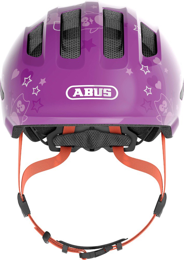 ABUSKinderFahrradhelmKidsSMILEY3067259-PurpleStar-S