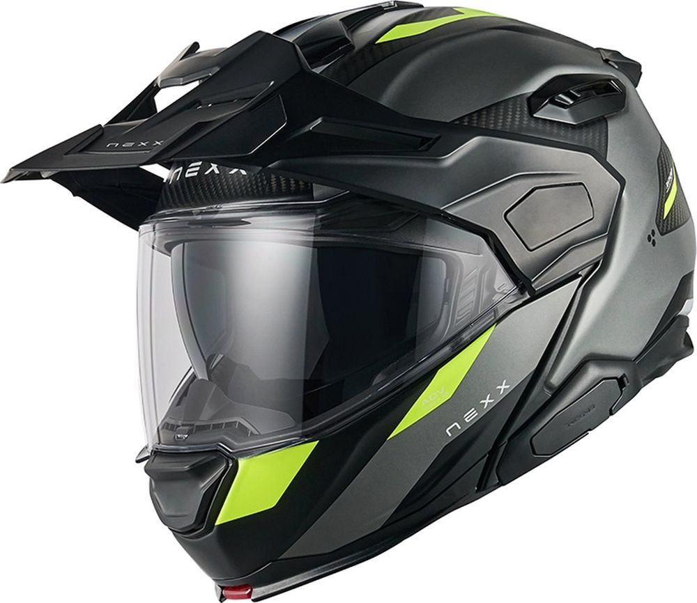 NexxMotorradCrosshelmHelmetXLfcTerraMt28981Grey-NeonYellow-M