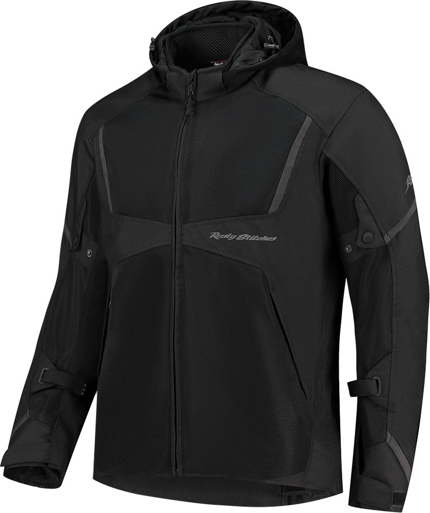 RustyStitchesMotorradJackeCarlo68206Black-S