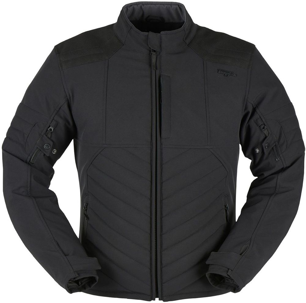 FuryganMotorradJacke6433-1JacketIceTrack65003Black-3XL