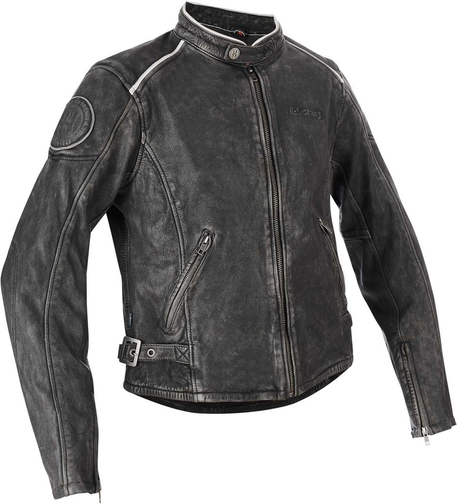 HalvarssonsDamenMotorradJackeLeatherJacketNyvallWomenBlack710-22010400