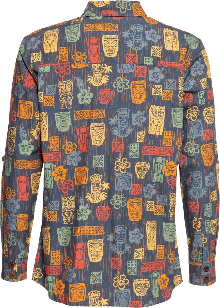 KingKerosinTikisAlloverPrintedHemdMehrfarbig
