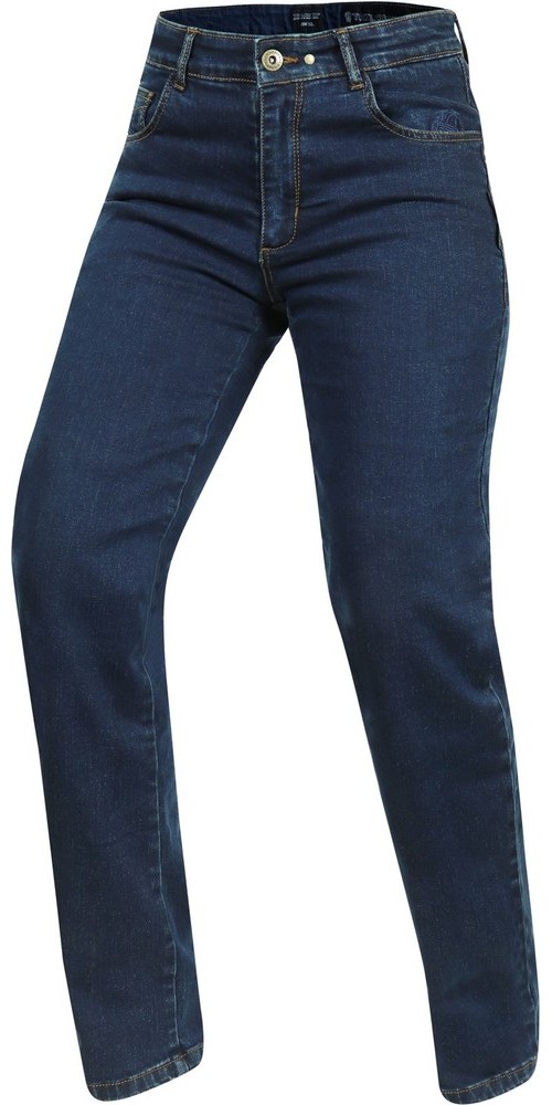 TrilobiteMotorradhoseJeansFrescoDamenSlim-FitDunkelblau