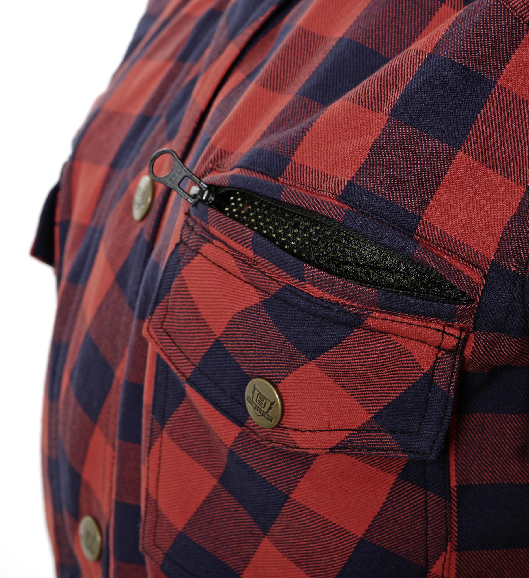 BoresFemaleLumberjackPremiumDamenJackeHemdinHolzfllerOptikRed-2XL