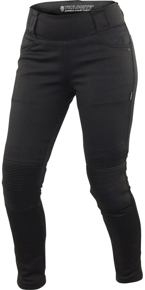 TrilobiteMotorradhoseLeggingsDamenSkinny-FitSchwarz
