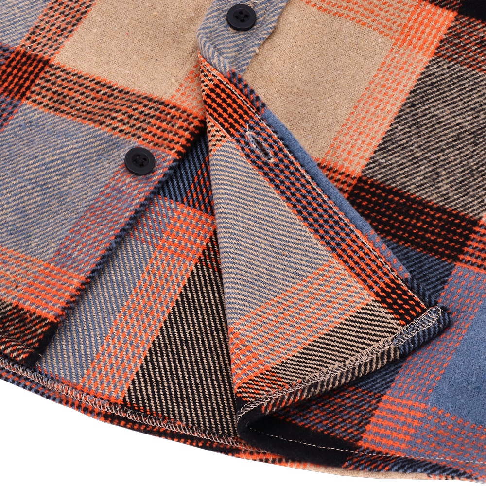 1312MotorradShirtWoodlandCheckDRE0039