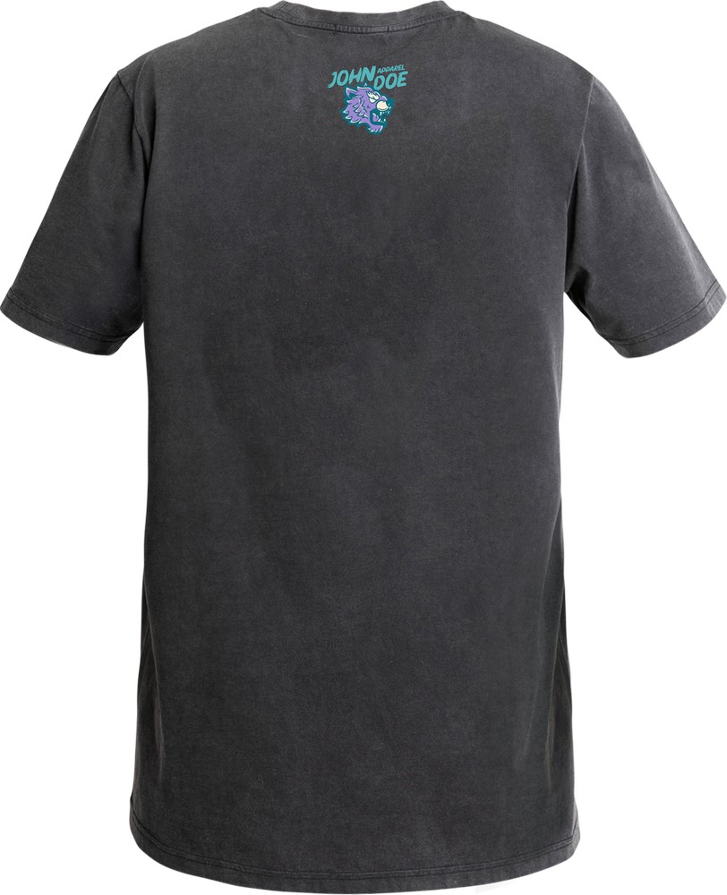 JohnDoeT-ShirtTigerIFadeOutBlack-XXL