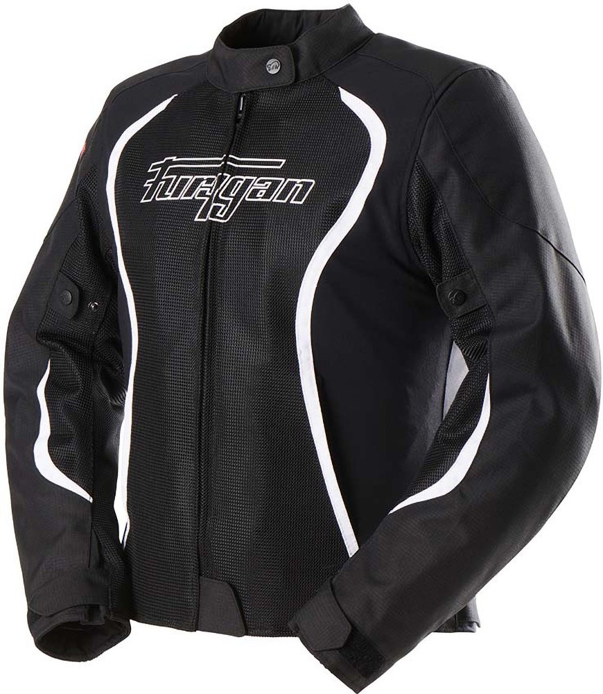FuryganMotorradJacke6479-143JacketOdessa3In1Vented65073BlackWhite-3XL