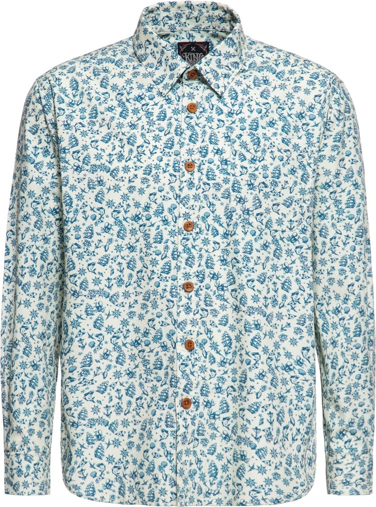 KingKerosinLangarmHemdSailor-TattoosOffwhite-5XL