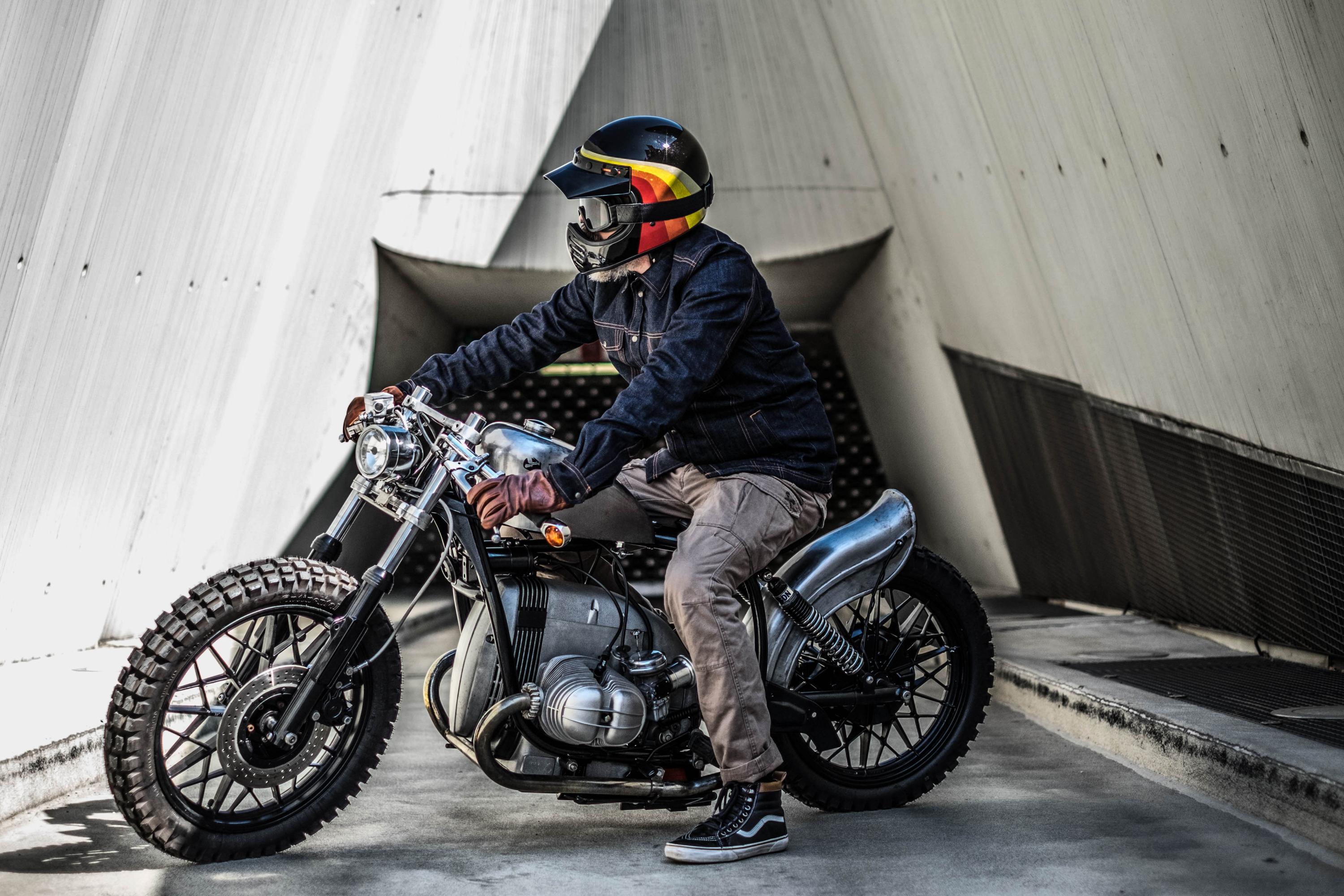 JohnDoeMotorradHosePantsStrokerCamel-W25-L32-XTM