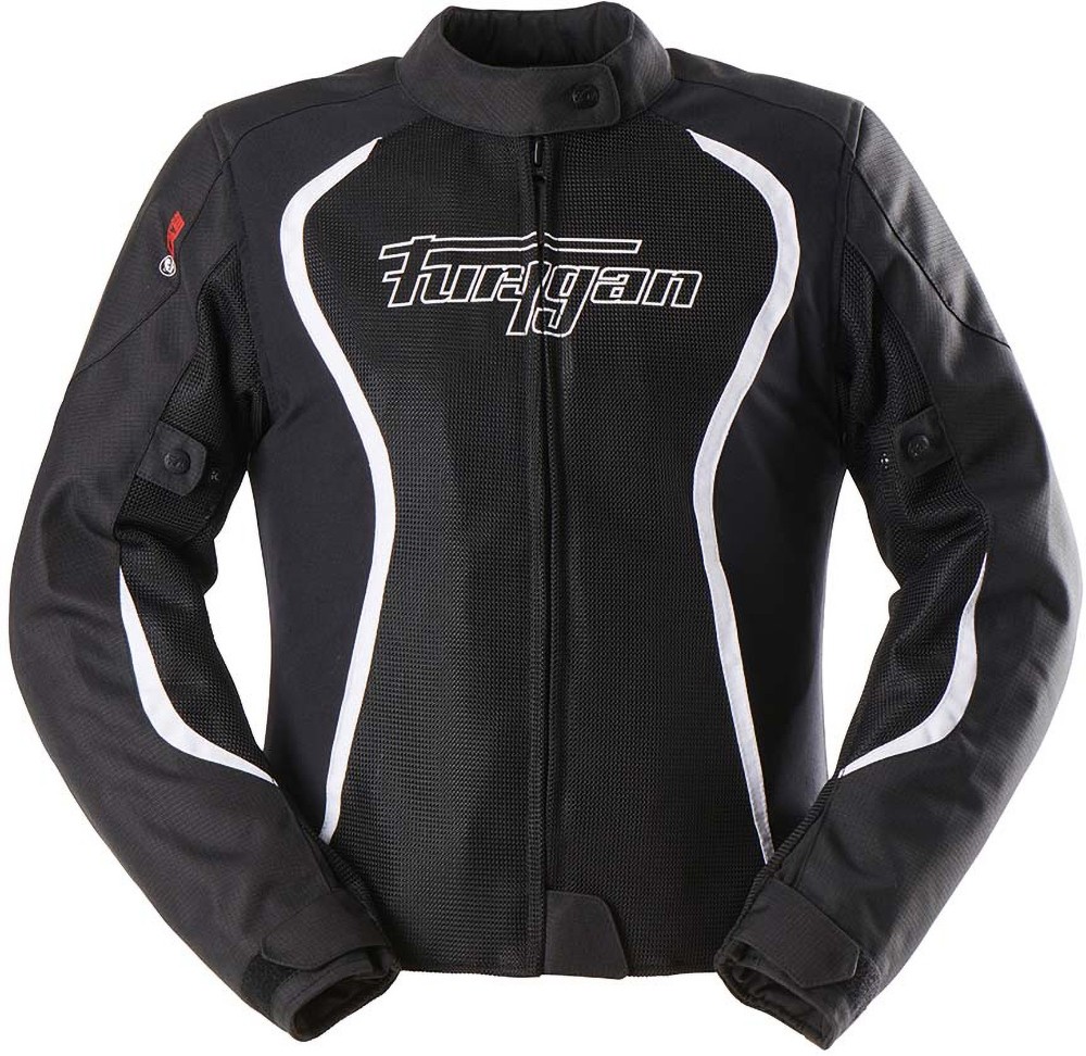 FuryganMotorradJacke6479-143JacketOdessa3In1Vented65073BlackWhite-3XL