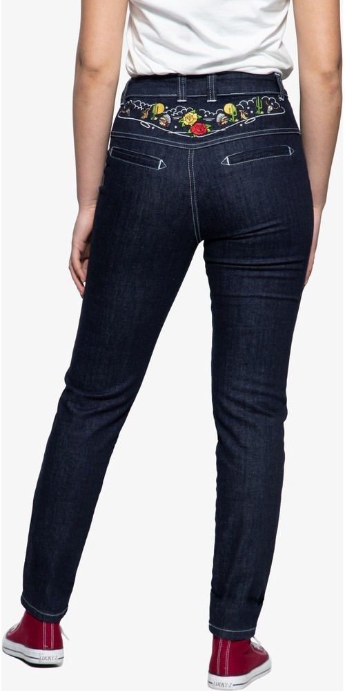 QueenKerosinDamenHighWaistJeanshose