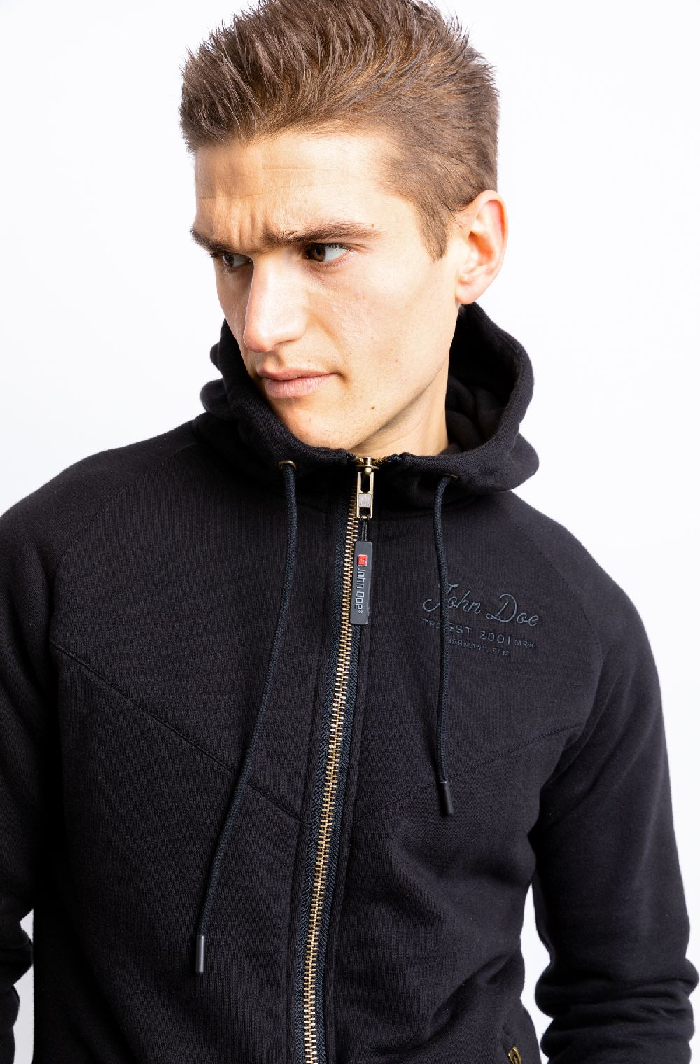 JohnDoeMotorradHoodieXTMHoodieV2Black-XXL