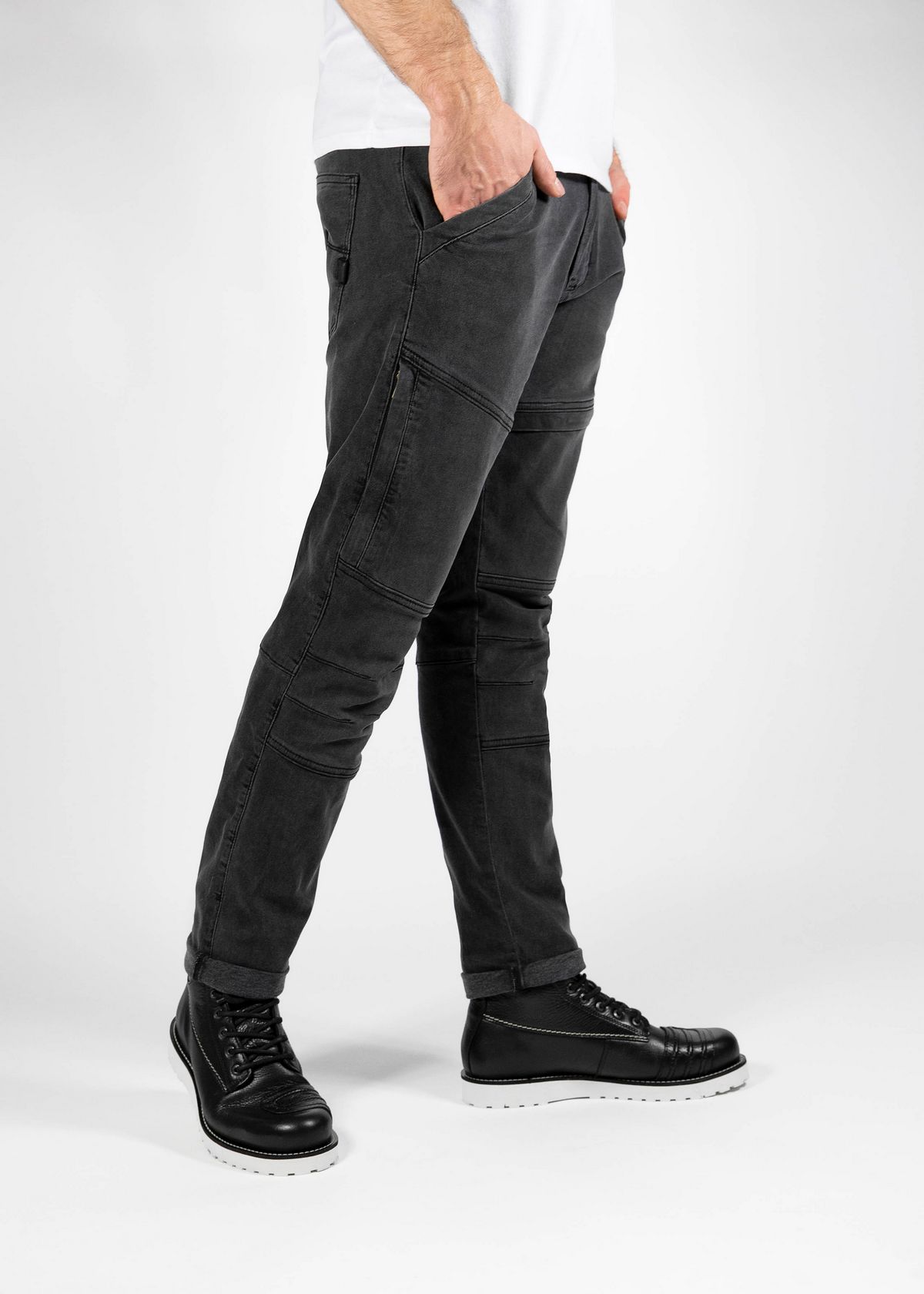 JohnDoeMotorradHoseTrophyJeans-XTMDarkGrey