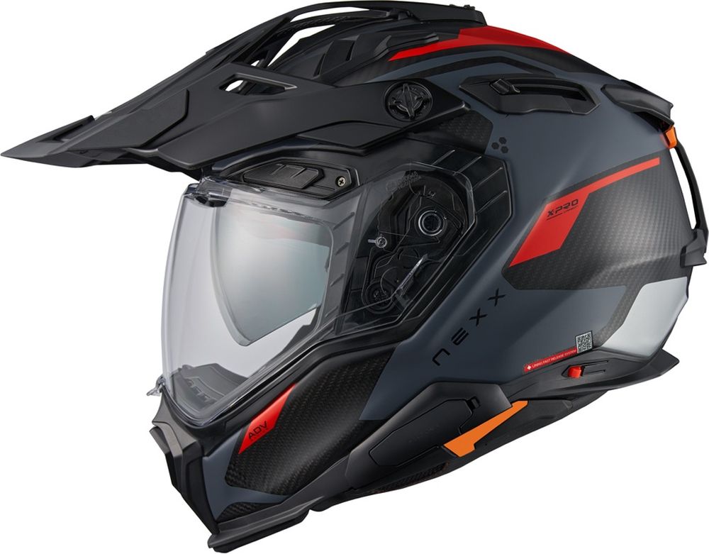 NexxCrosshelmHelmetXWed328901KeyoGrey-RedMt-XS