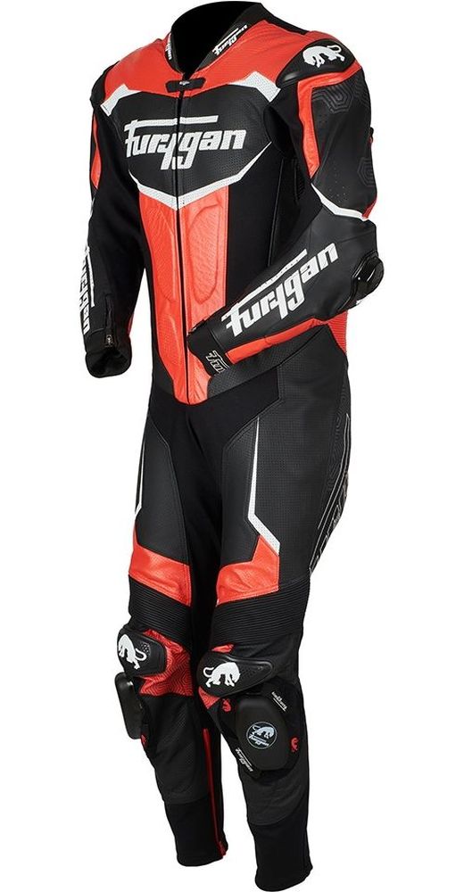 FuryganMotorradKombi6545-102LeatherSuitOvertake65094Black-Red-46