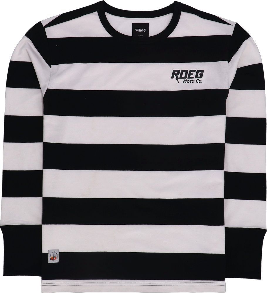 RoegLongsleeveRickyJerseyROE0073WhiteBlack-S