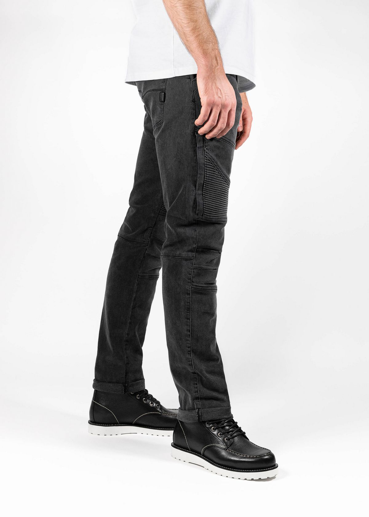 JohnDoeMotorradHoseRebelJeans-XTMDarkGrey
