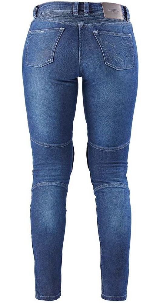 FuryganDamenMotorradHosePurdeyEvoSlim65299DenimBlue-W26-L30