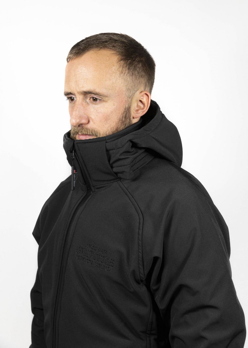 JohnDoeMotorradJackeSoftshellJacket2in1Black
