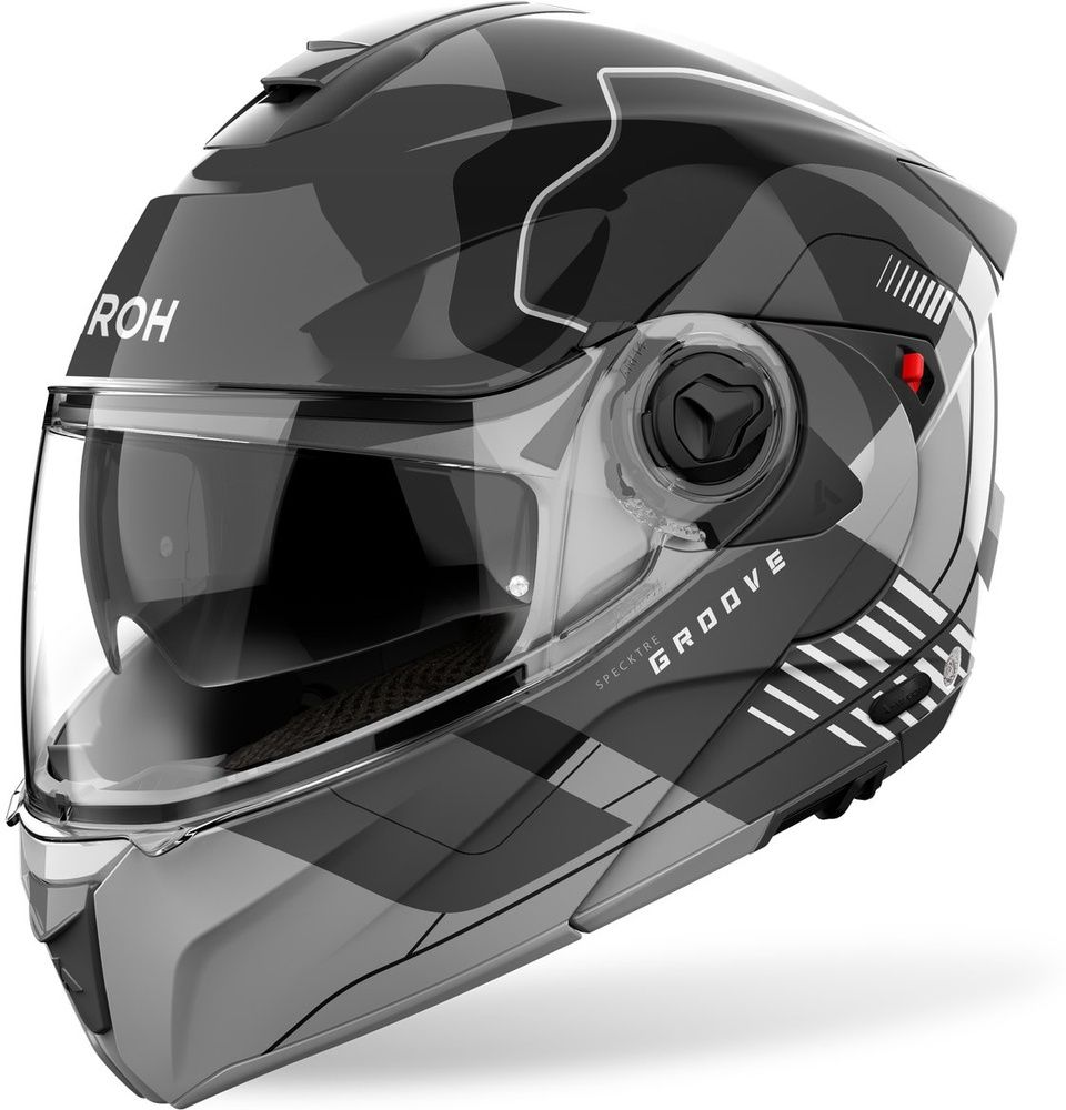 AirohKlapphelmHelmetSpecktreGrooveGreyGloss57-25082