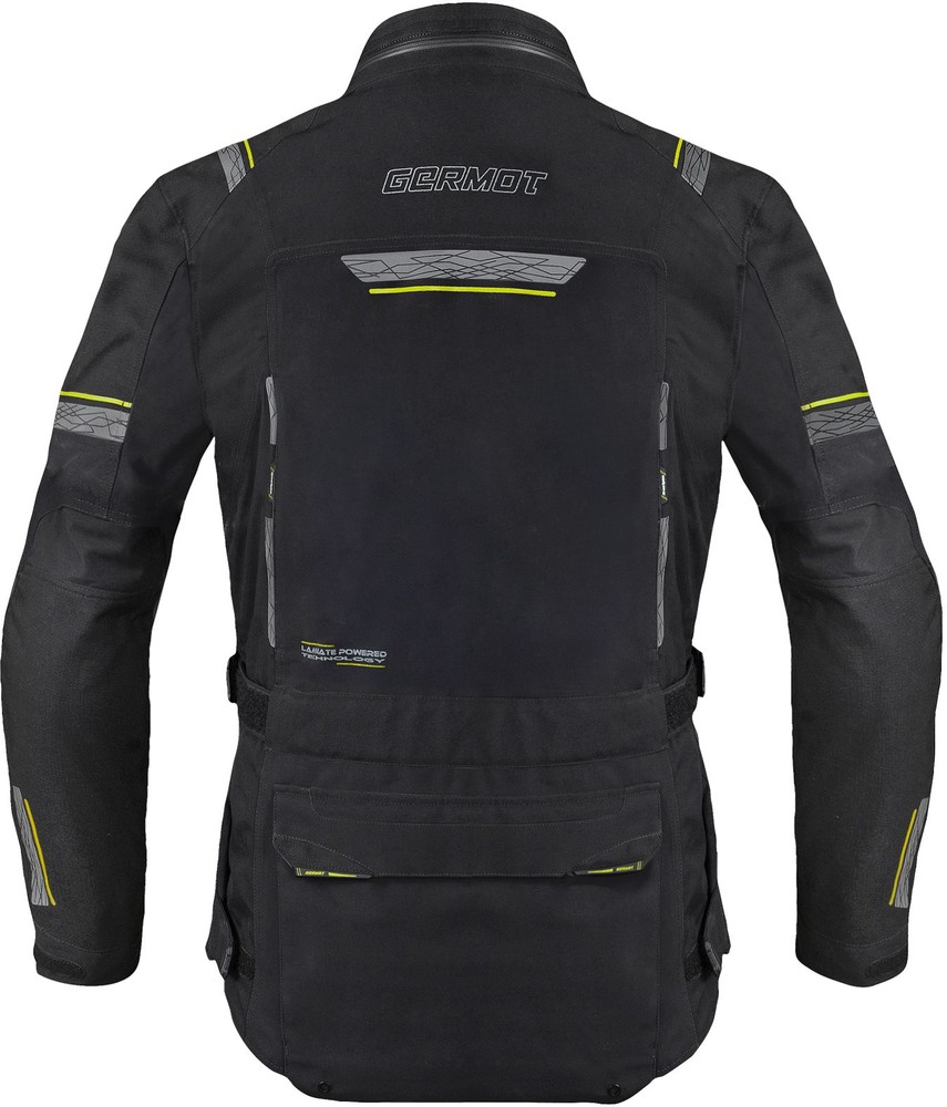 GermotMotorradTextiljackeAmaruqHerrenSchwarzGelb