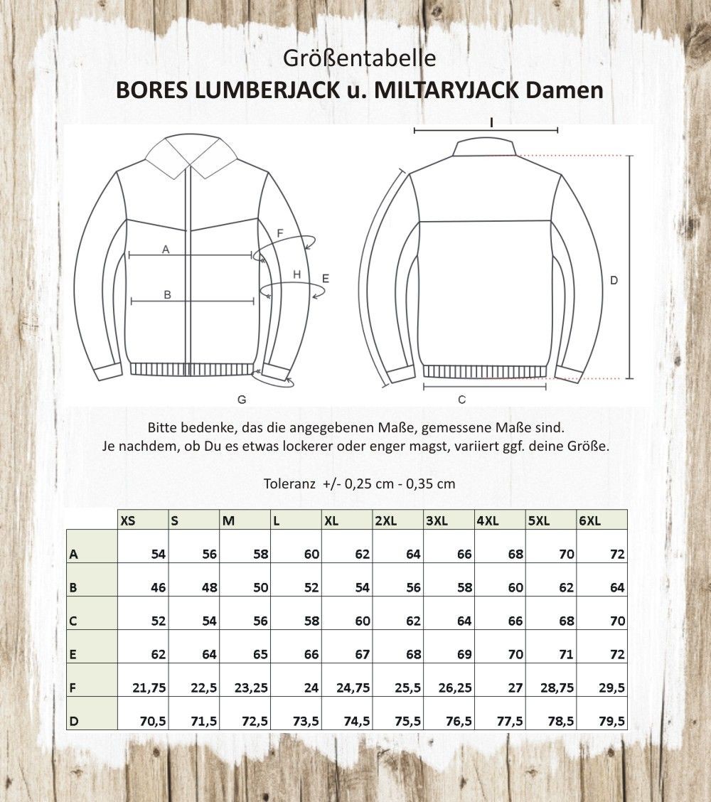 BoresDamenMotorradshirtMilitary-JackDamen-Premium-ArmySchwarzCamouflage
