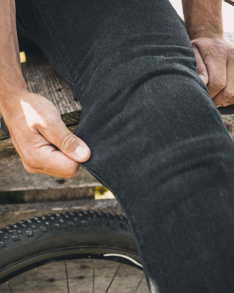 RidingCulturebyRokkerMotorradhoseHuppiProBlackLT