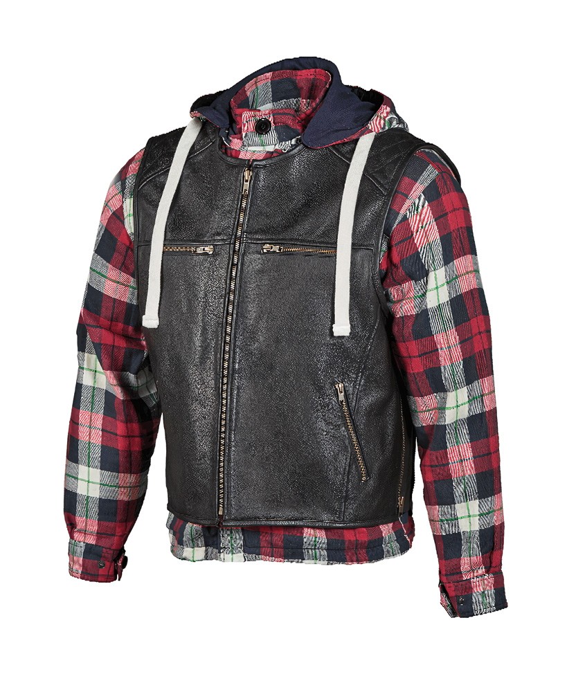 GrandCanyonLederjackeGlideBikerWesteBlack