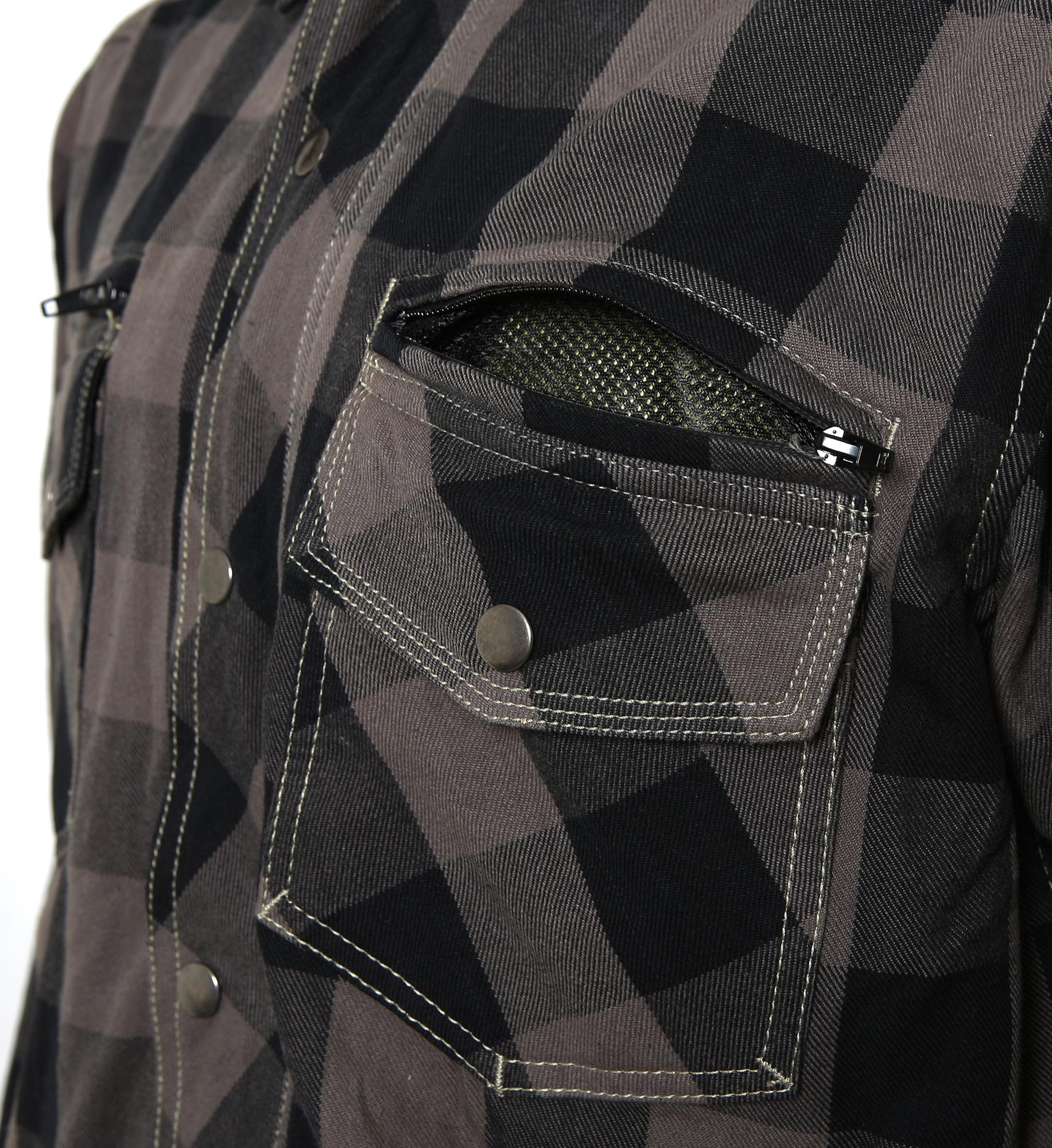 BoresLumberjackPremiumJackeHemdinHolzfllerOptikGreyBlack-9XL