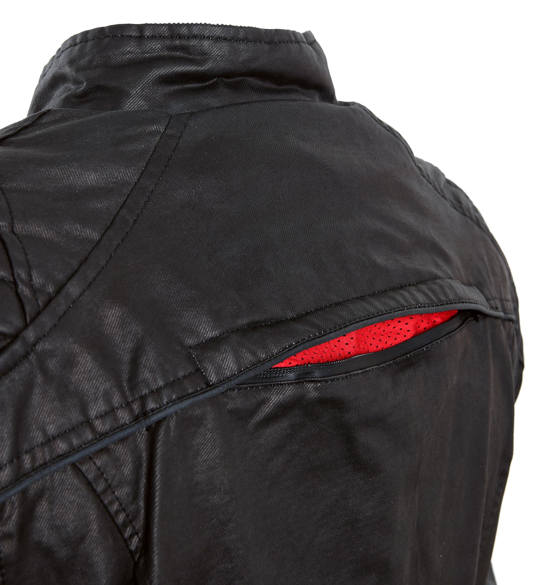 BoresJacketAlfredoHerrenWachsjackekurzBlack