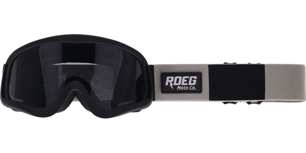RoegMotorradBrillePerunaGogglesCeApprovedROE0065BlackGrey
